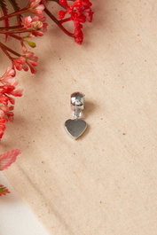 Heliophilia Silver Colgante de Metal Plateado CPN9896